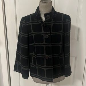 Trina Tirk black jacket, size 8